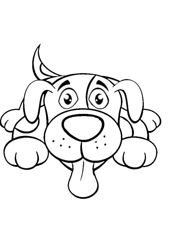 Coloring pages for jumping dogs